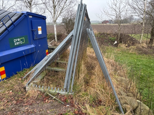 1389129-2 Grindblad 2st, byggstaket 9 sektioner