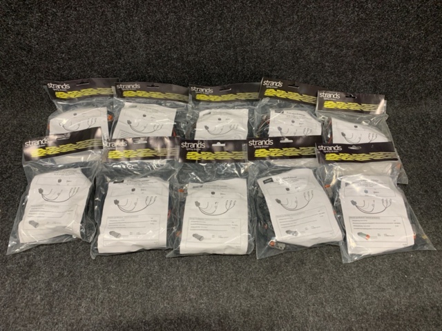 1464024-1 10 st förpackningar extraljuskablage