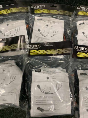 1464024-2 10 st förpackningar extraljuskablage