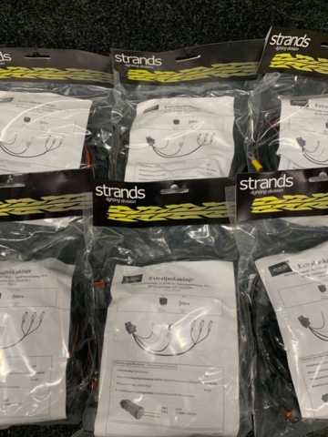 1464024-6 10 st förpackningar extraljuskablage