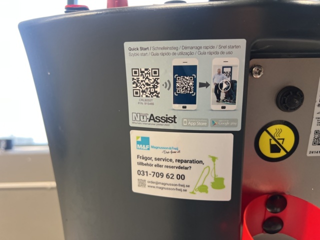 1420407-10 Skurmaskin - Numatic CRL8072/50T