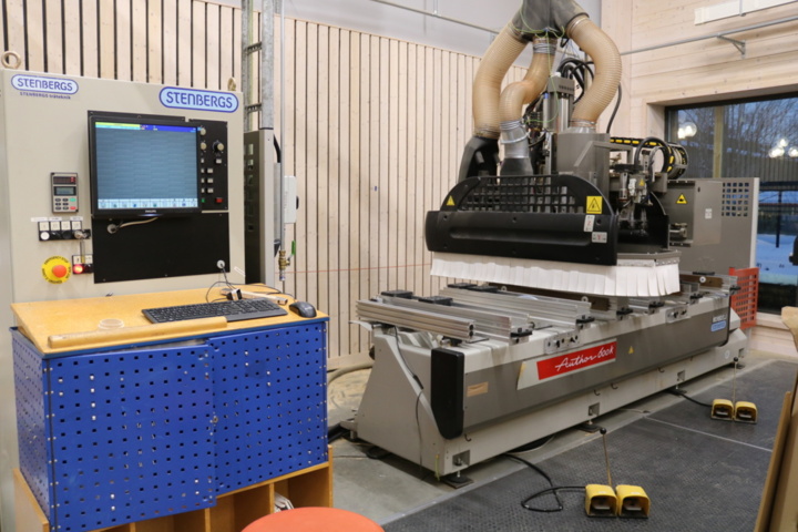 1416743-1 CNC Morbidelli Author 600K. Trä.