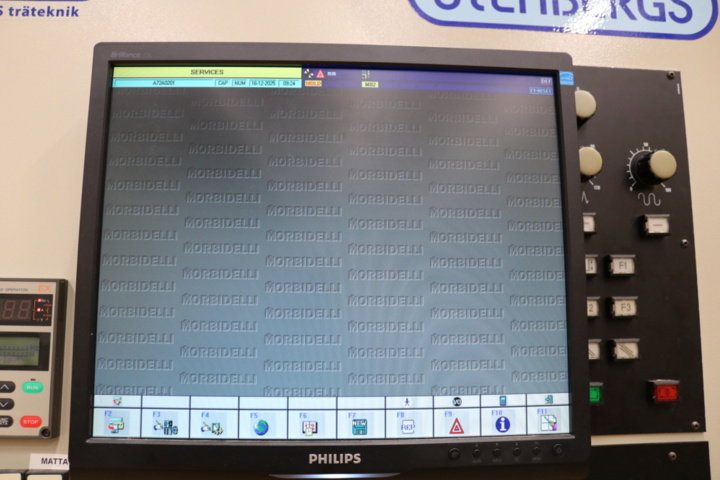 1416743-40 CNC Morbidelli Author 600K. Trä.