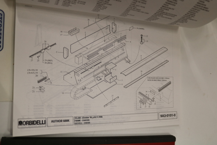 1416743-56 CNC Morbidelli Author 600K. Trä.