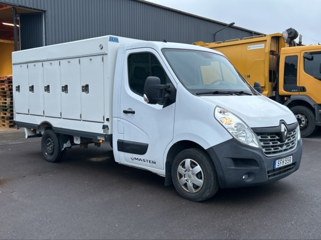 1457311-7 Ice cream truck Renault Master Chassi Cab 3.5 T 2.3 dCi Quickshift, 170hp, 2019