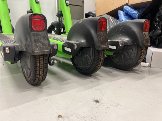 1420433-4 Elsparkcyklar 3 st - Ryde (Reservdelsobjekt)