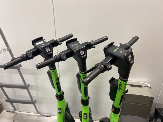 1420433-5 Elsparkcyklar 3 st - Ryde (Reservdelsobjekt)