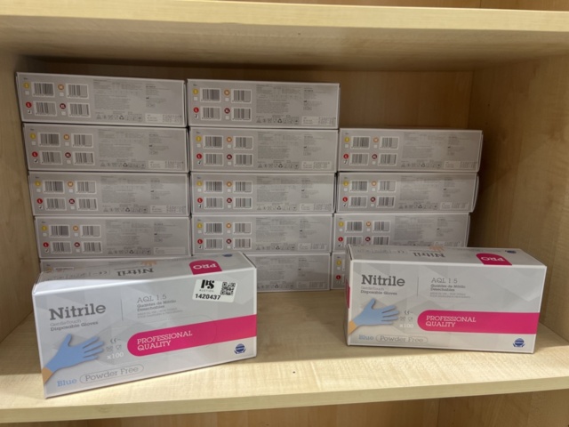 1420437-2 Samling med engångshandskar - Rubberex