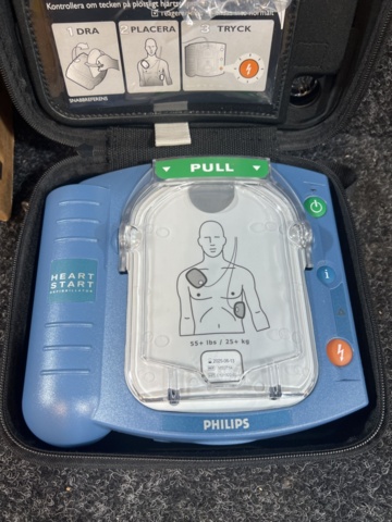 1384595-2 Hjärtstartare med väska - Philips HeartStart HS1