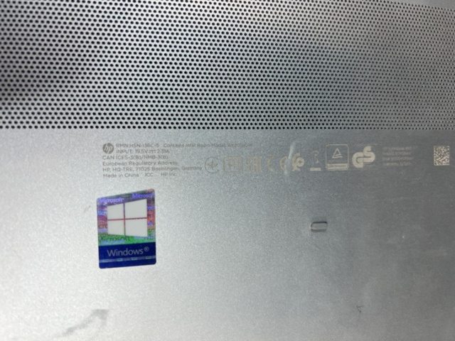 1384597-9 Laptop with charger - HP EliteBook with Intel Core i5, 8 GB RAM