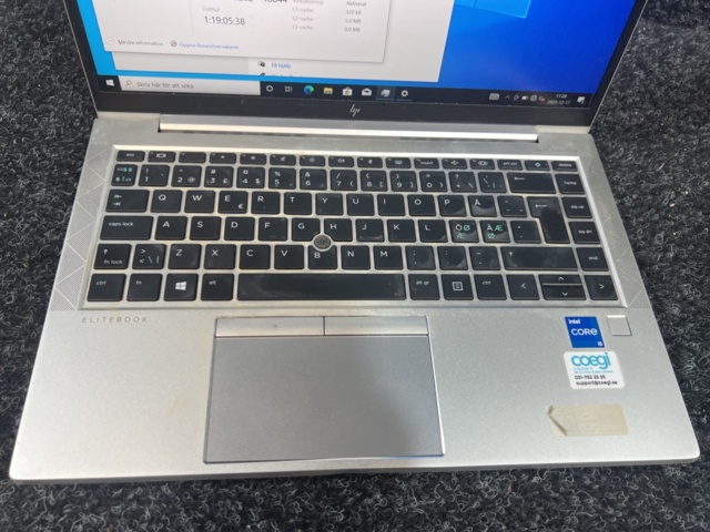 1384603-9 Bärbara datorer 2 st utan laddare - HP EliteBook 840 G8 med Intel Core i5, 16 GB RAM