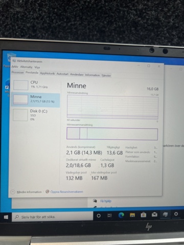 1384603-12 Bärbara datorer 2 st utan laddare - HP EliteBook 840 G8 med Intel Core i5, 16 GB RAM