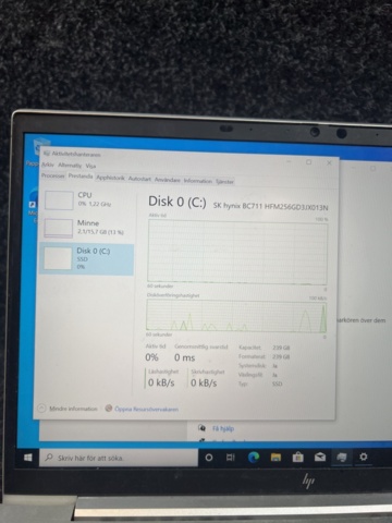 1384603-13 Bärbara datorer 2 st utan laddare - HP EliteBook 840 G8 med Intel Core i5, 16 GB RAM