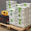 1457314-3 Empty tool boxes - festool, Milwaukee & Mirka