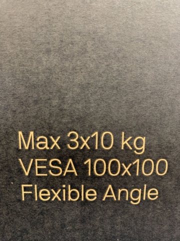 1464805-4 Skärmstativ iiglo MS300 för 3 x 13"-24"