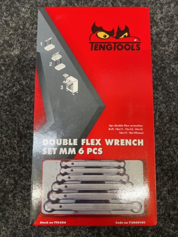 1464790-4 Joint socket wrench set Teng Tools TT6506