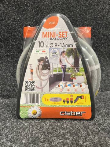 1464788-2 Vattenslangset Claber 9mm, 10m