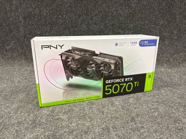 1460360-2 Grafikkort PNY GeForce RTX 5070 Ti OC