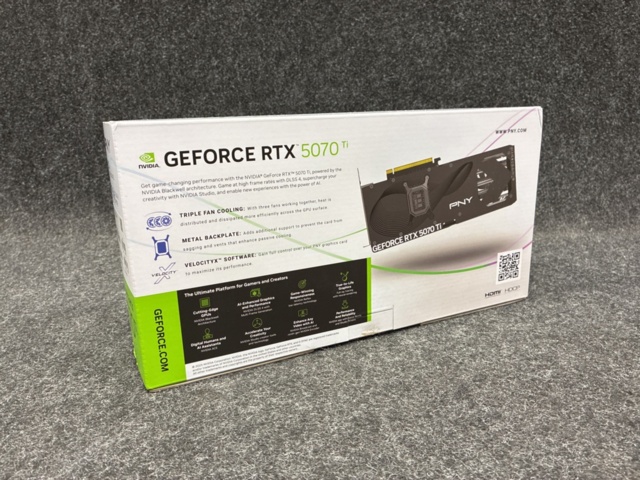 1460360-3 Grafikkort PNY GeForce RTX 5070 Ti OC