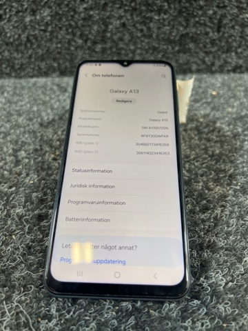 1384605-5 Mobile phone without charger - Samsung Galaxy A13, 64 GB