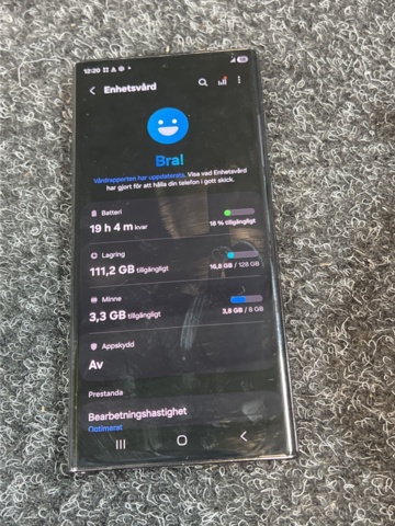 1431626-5 Mobiltelefon utan laddare - Samsung Galaxy A22 Ultra, 128 GB