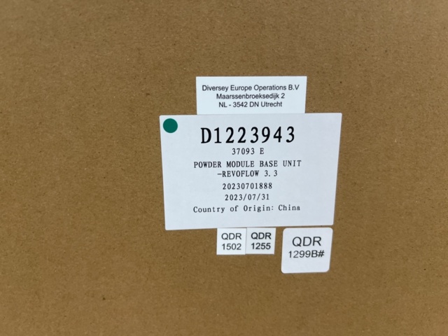 1464835-8 5 dosing stations, Diversey suma revoflow,