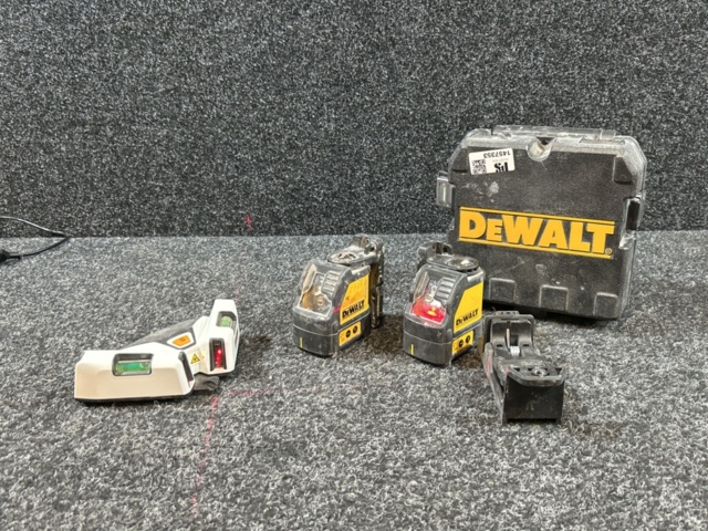 1457353-1 Krysslinjelasrar - Dewalt, Laserliner
