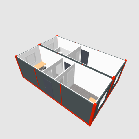 1407136-65 Containerbodar 5 st