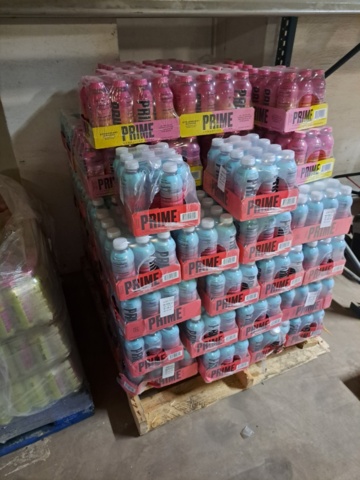 1464954-1 Prime Cherry Freeze & Prime Strawberry Banana - Pall med 960 st 50 cl