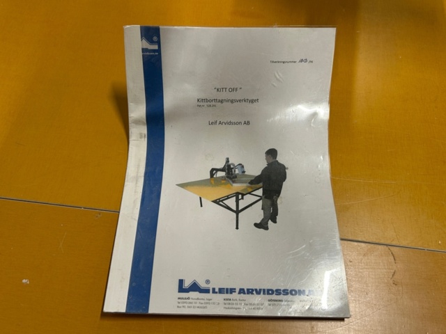 1457312-17 Kittborttagningsverktyg - Leif Arvidsson AB Kitt Off Proffs -2020