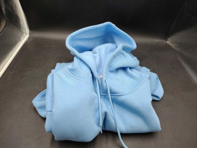 1465001-1 Hoodie, 5 st – ljusblå, stl XS