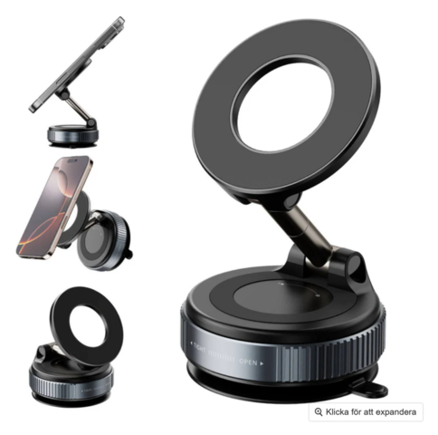 1465043-1 Magnetiska mobilhållare 30 st (svarta och vita)