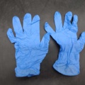 1465047-1 Disposable glove, 20 pcs 100-pack, Nitrile blue Powder-free, size medium