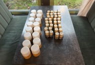 1372775 Bordslampor med laddfunktion samt salt- och pepparkar