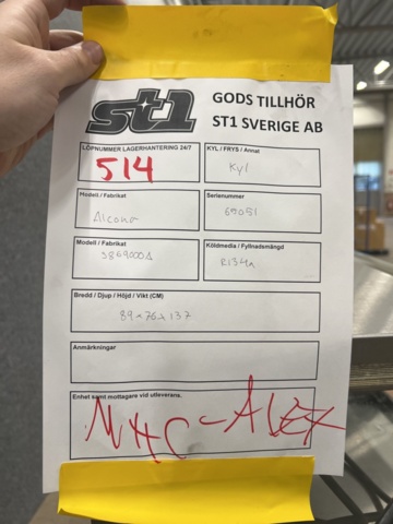 1465149-7 Displaykyl Accona S869000A