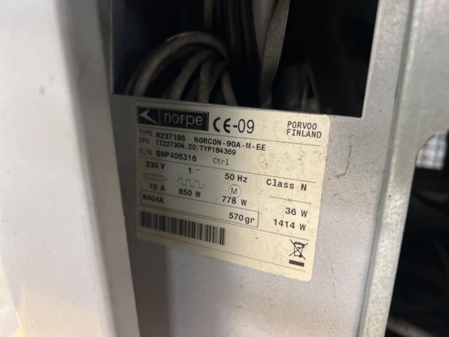 1465150-6 Displaykylskåp Norpe H23710S