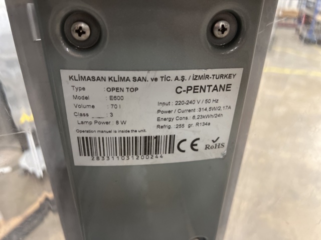 1465155-6 Beverage cooler - Klimasan E600 Open Top