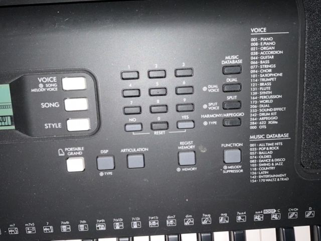 1197371-3 Electric piano PSR E373