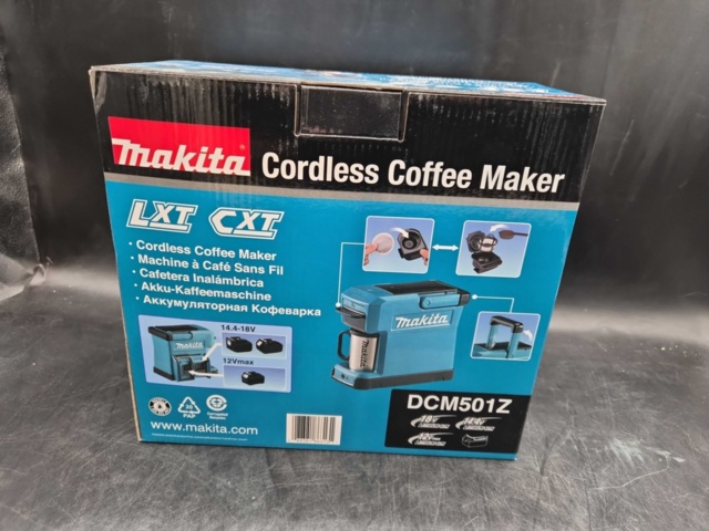 1464560-2 Kaffebryggare, Makita, batteridriven, LXT/CXT