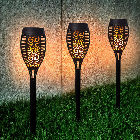 1465748-1 10 pcs LED Garden Torches with Flaming Light - Free Shipping