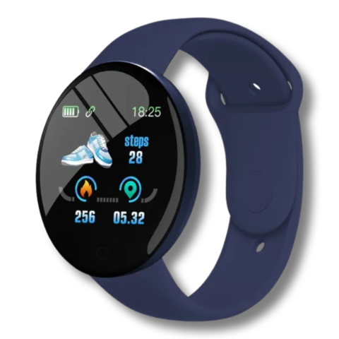 1465772-1 4 pcs Smartwatch Macaron Dark Blue - Free shipping