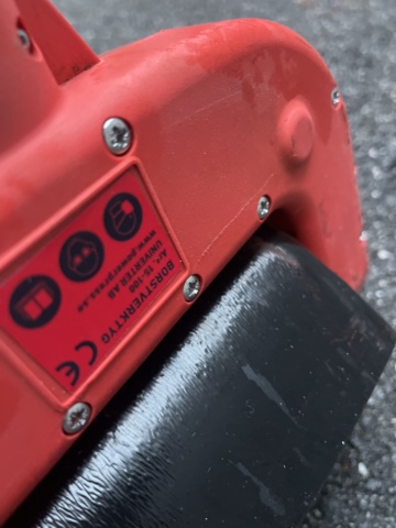 1421672-4 Brush tool/facade brush for falu red paint - Univerter 15-100