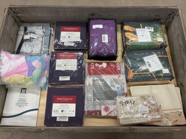 1466004-1 Sortiment med bäddset, påslakanset m.m.