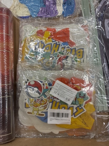 1466006-10 Assortment of party products