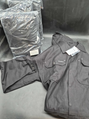 1407603-3 Work overalls, 4 pcs, NordWear, cotton, black, size 2XL