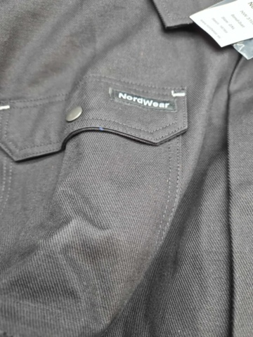 1407604-4 Work overalls, 4 pcs, NordWear, cotton, black, size 2XL