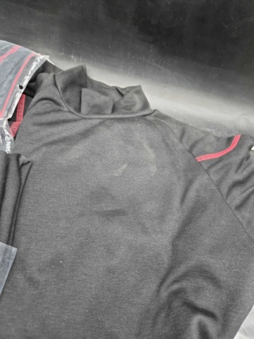 1407606-3 Functional garments, 7 pieces - black, size small