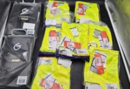 1407608 Work clothes, 9 pieces – high-visibility t-shirt, base layer trousers, sizes XS–S