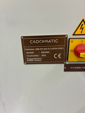 1370579-25 Laser marking systems 6 units with fume extraction filters - Cadcamatic Foilmarker 1000  / DS2