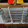 1466228-5 2 sets of Fixed ring spanners Ironside 8-22 mm